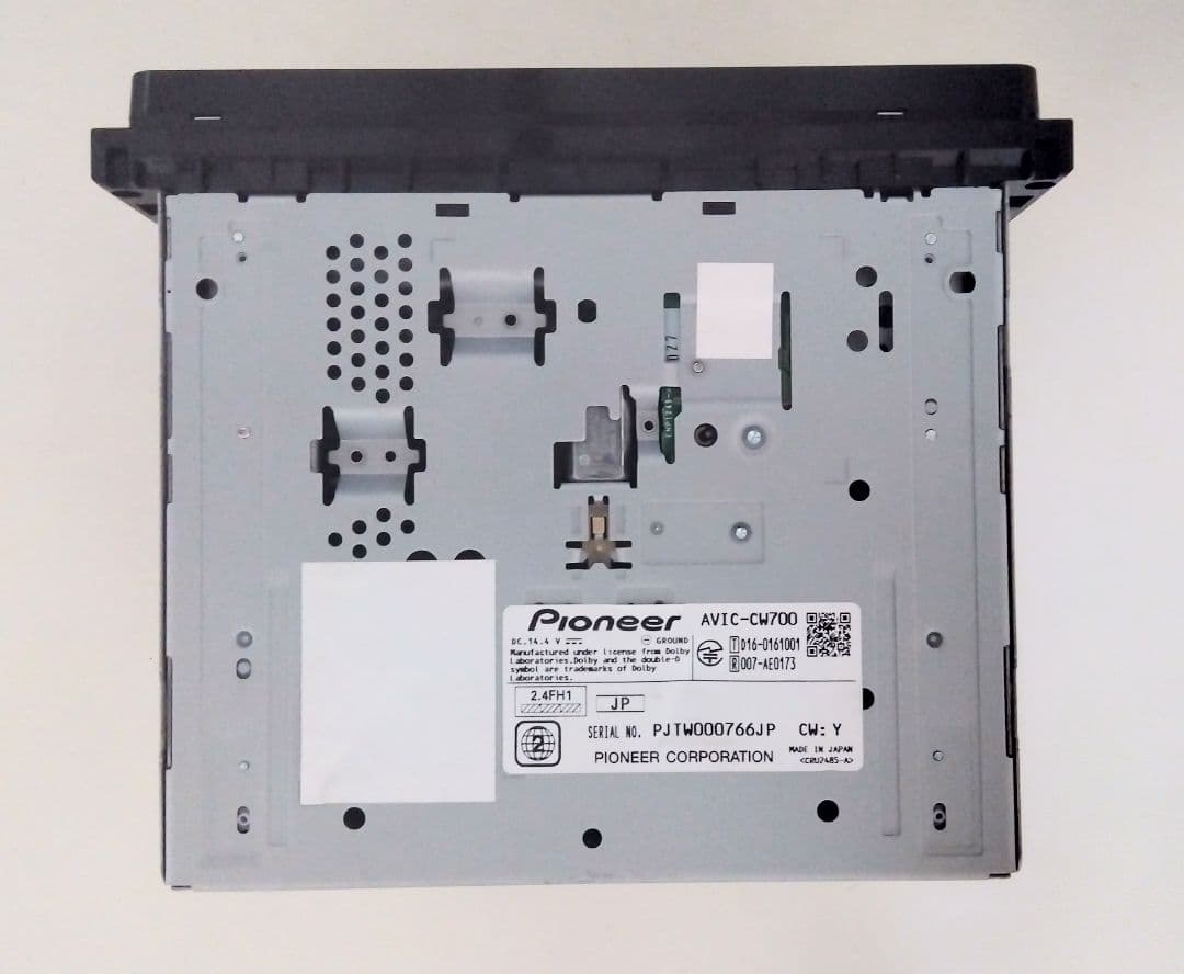 2021年地図　カロッツェリア　パイオニア　サイバーナビ　AVIC-CW700