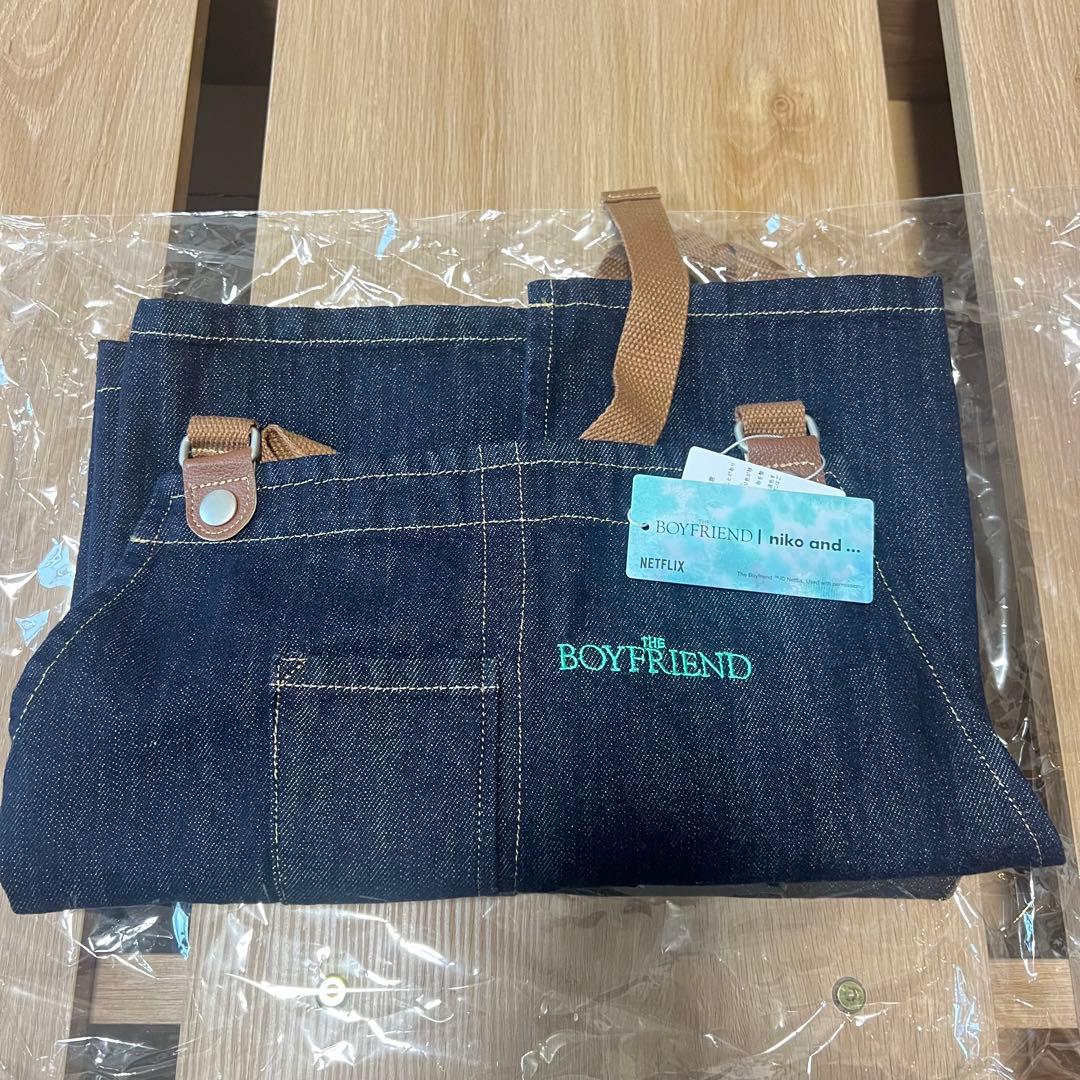 ボーイフレンド×niko and デニムエプロン