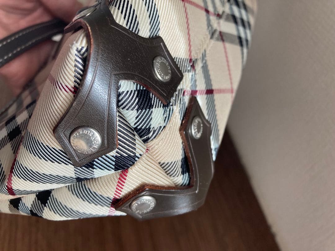 【新品】バーバリーブルーレーベル ノバチェック 2way ショルダーバック