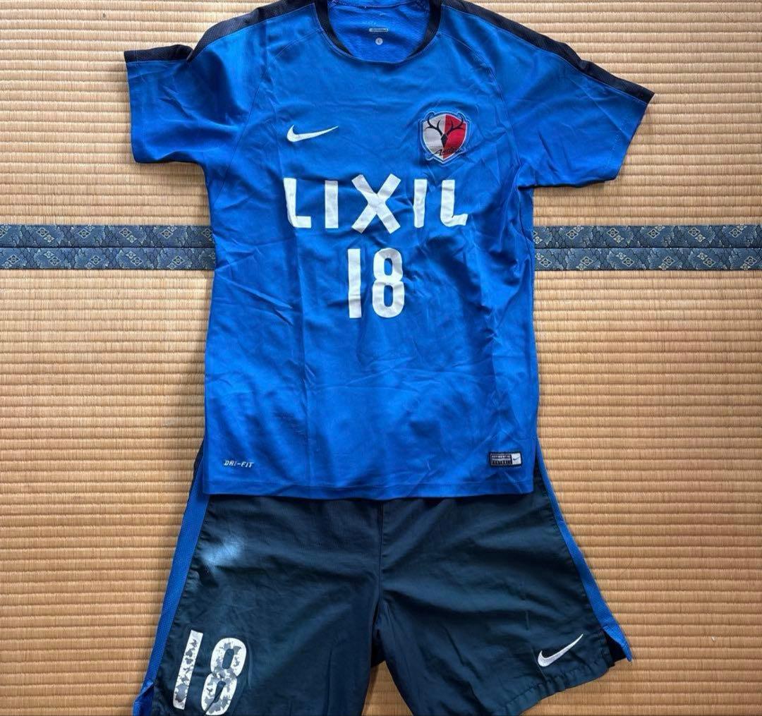 鹿島アントラーズ 練習着 半袖 ハーフパンツ