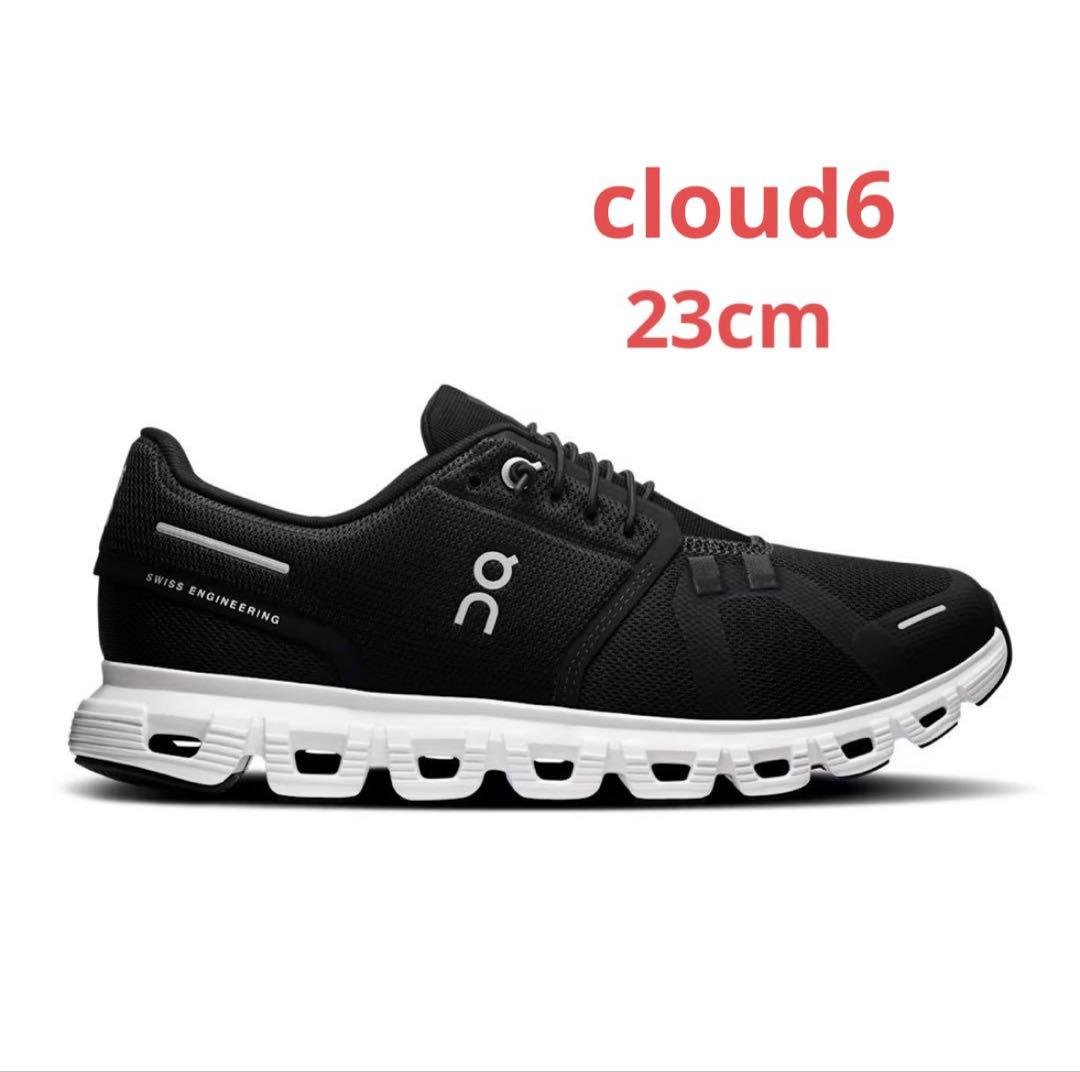 on Cloud6 レディーススニーカー 23cm