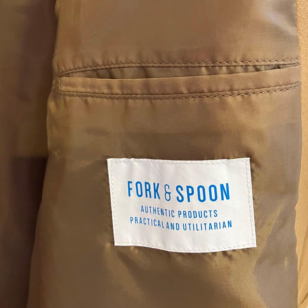 【新品タグ付き】FORK＆SPOON バルマカンコート CAMEL