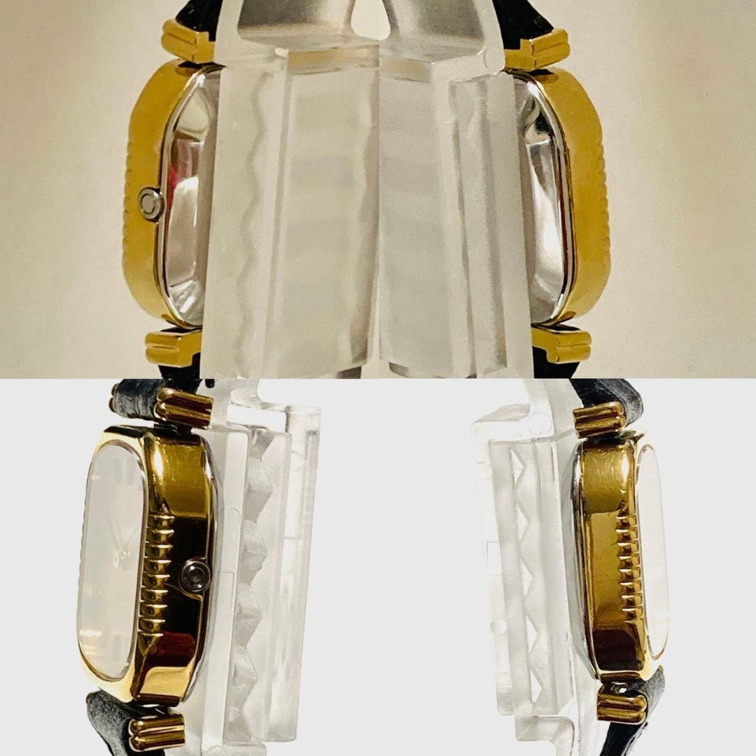 美品！　OMEGA オメガ　デビル　純正革ベルト　プッシュ式　レディース腕時計