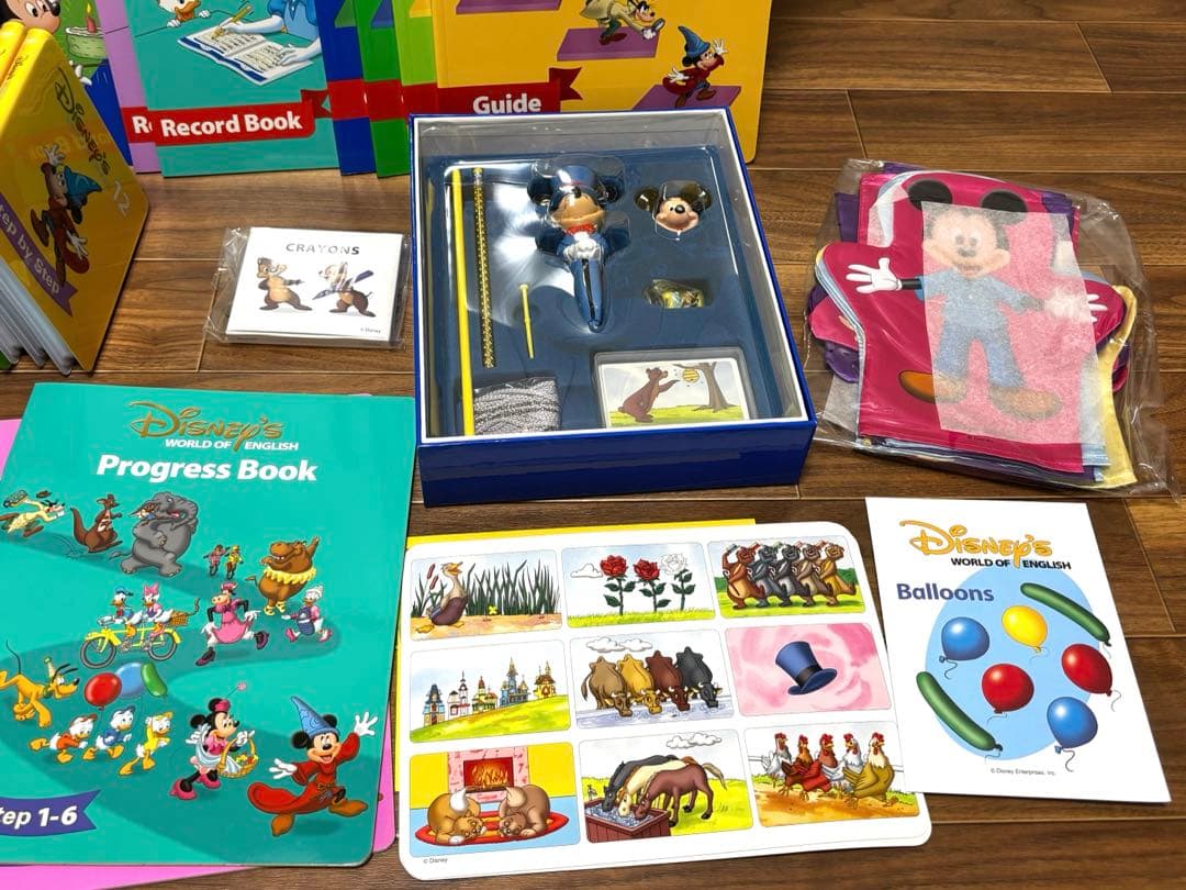 DWE ディズニー　step by step ワールドオブイングリッシュ英語学習