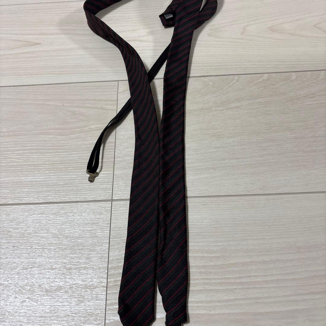 Dior Homme 極細ナロータイ ネクタイ ディオール・オムエディ期 斜線柄