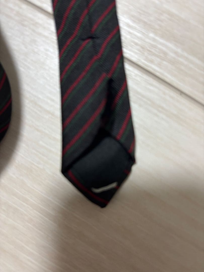 Dior Homme 極細ナロータイ ネクタイ ディオール・オムエディ期 斜線柄