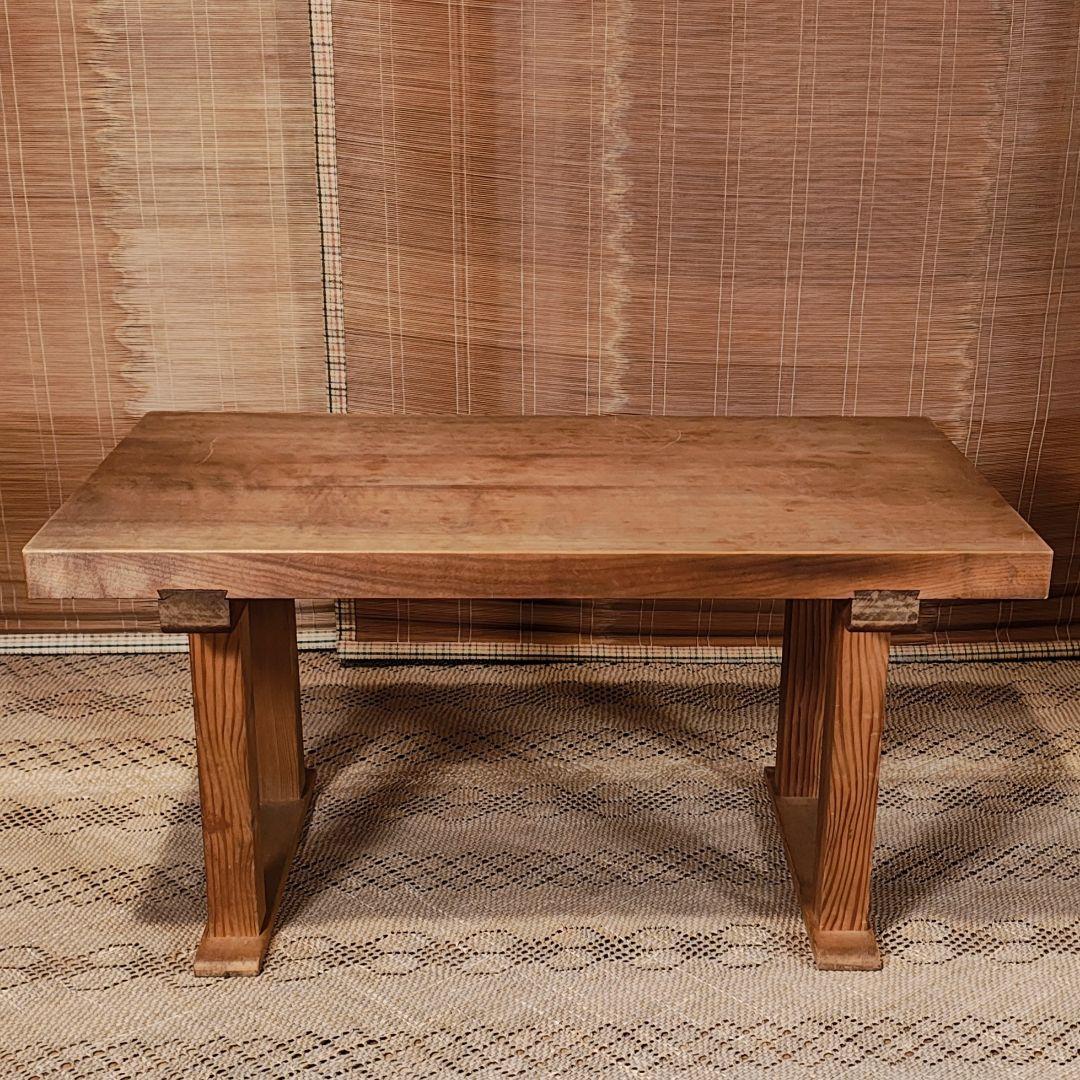 作業台　文机　座卓　昭和レトロ　古家具