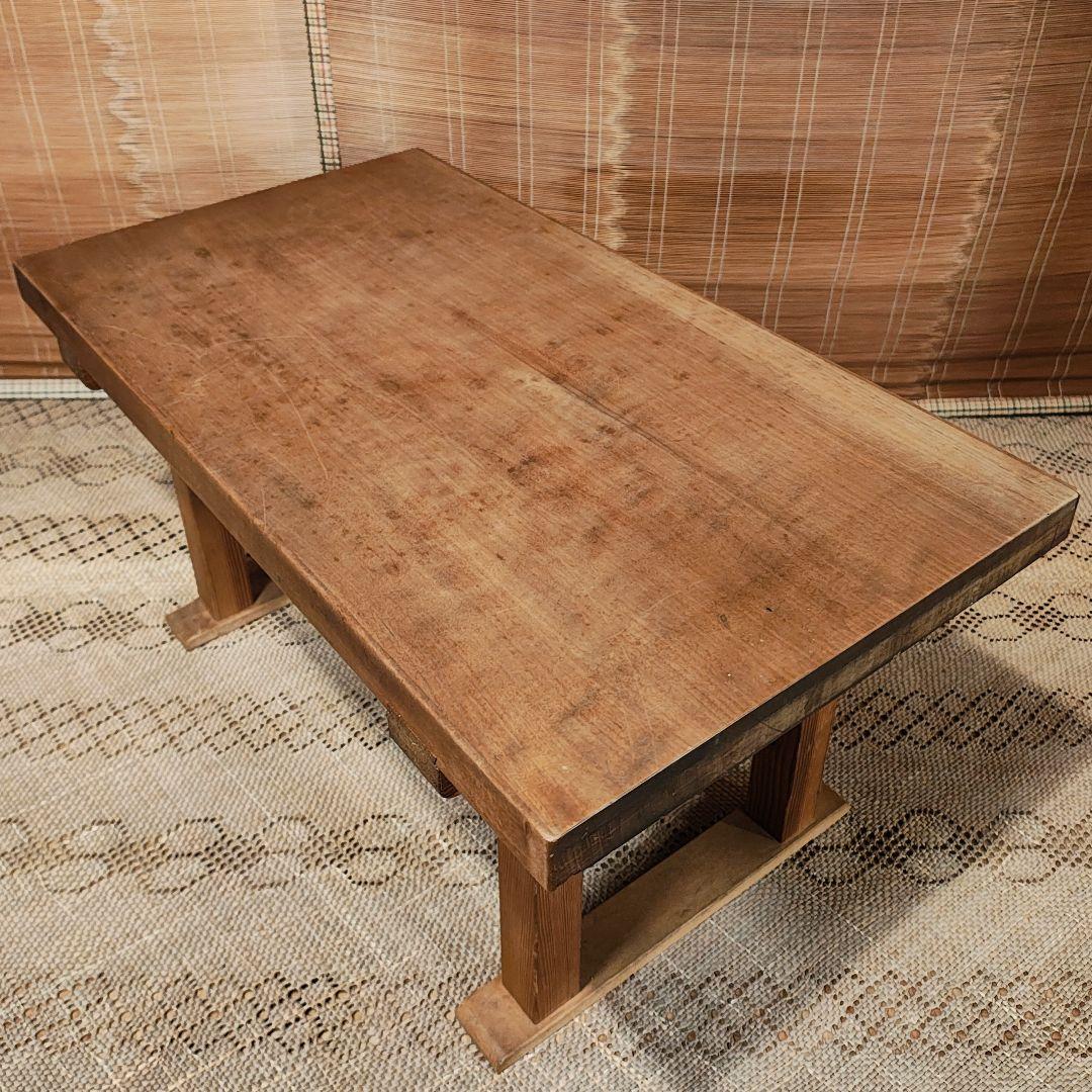 作業台　文机　座卓　昭和レトロ　古家具