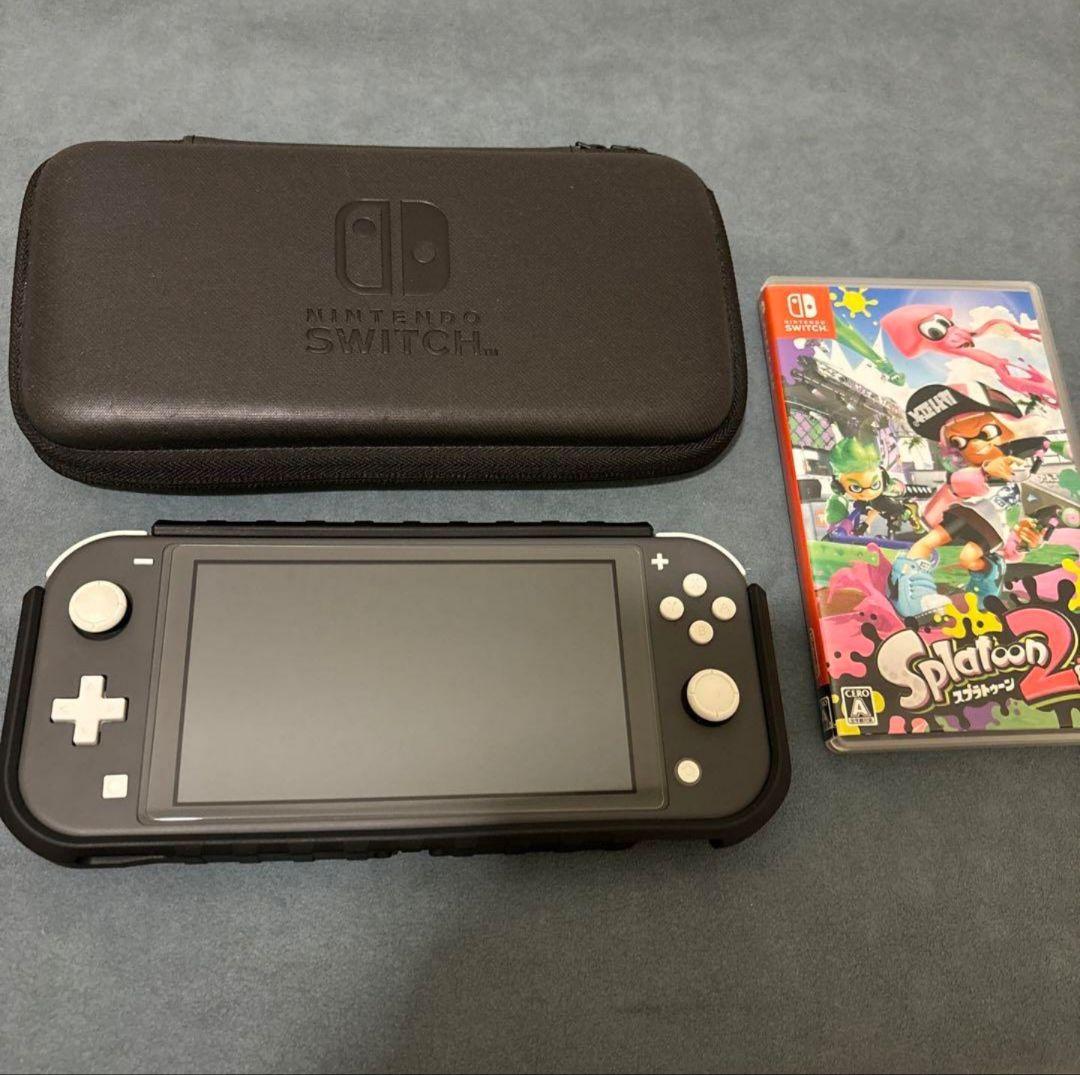 美品 Nintendo Switch Lite グレー 本体 スイッチ ライト