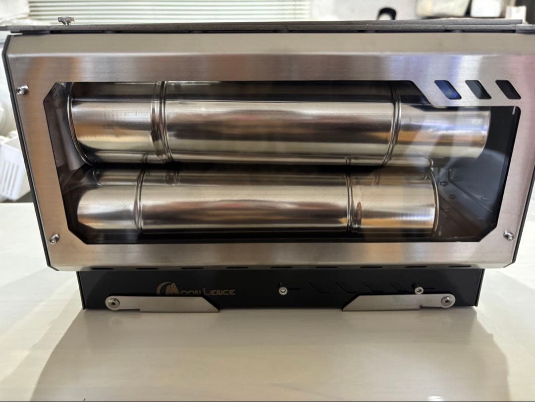 薪ストーブ 焚き火台 「一台2役」 ガラス窓　コンロ　キャンプ　コンパクト