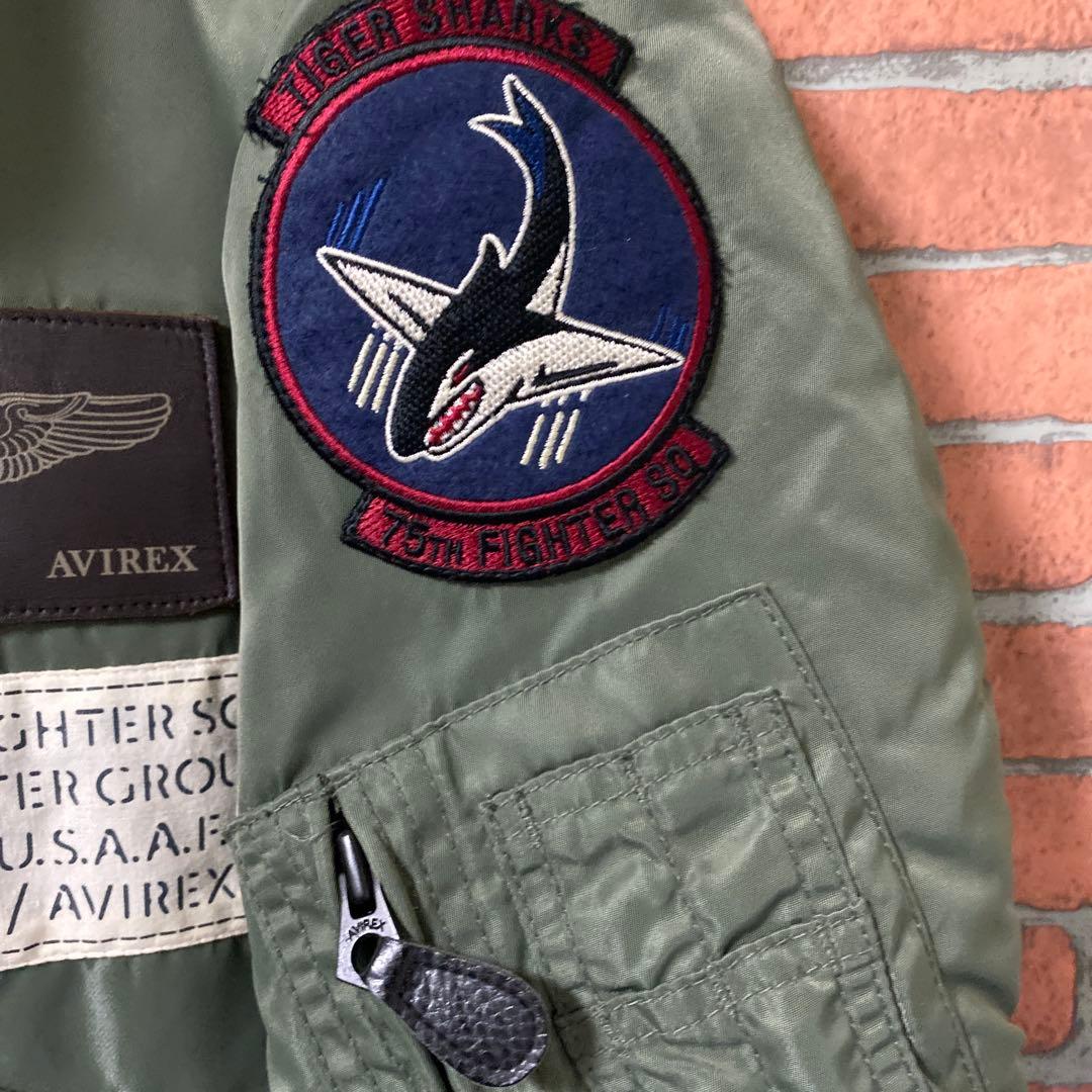 M*e様 AVIREX MA-1 フライングタイガー
