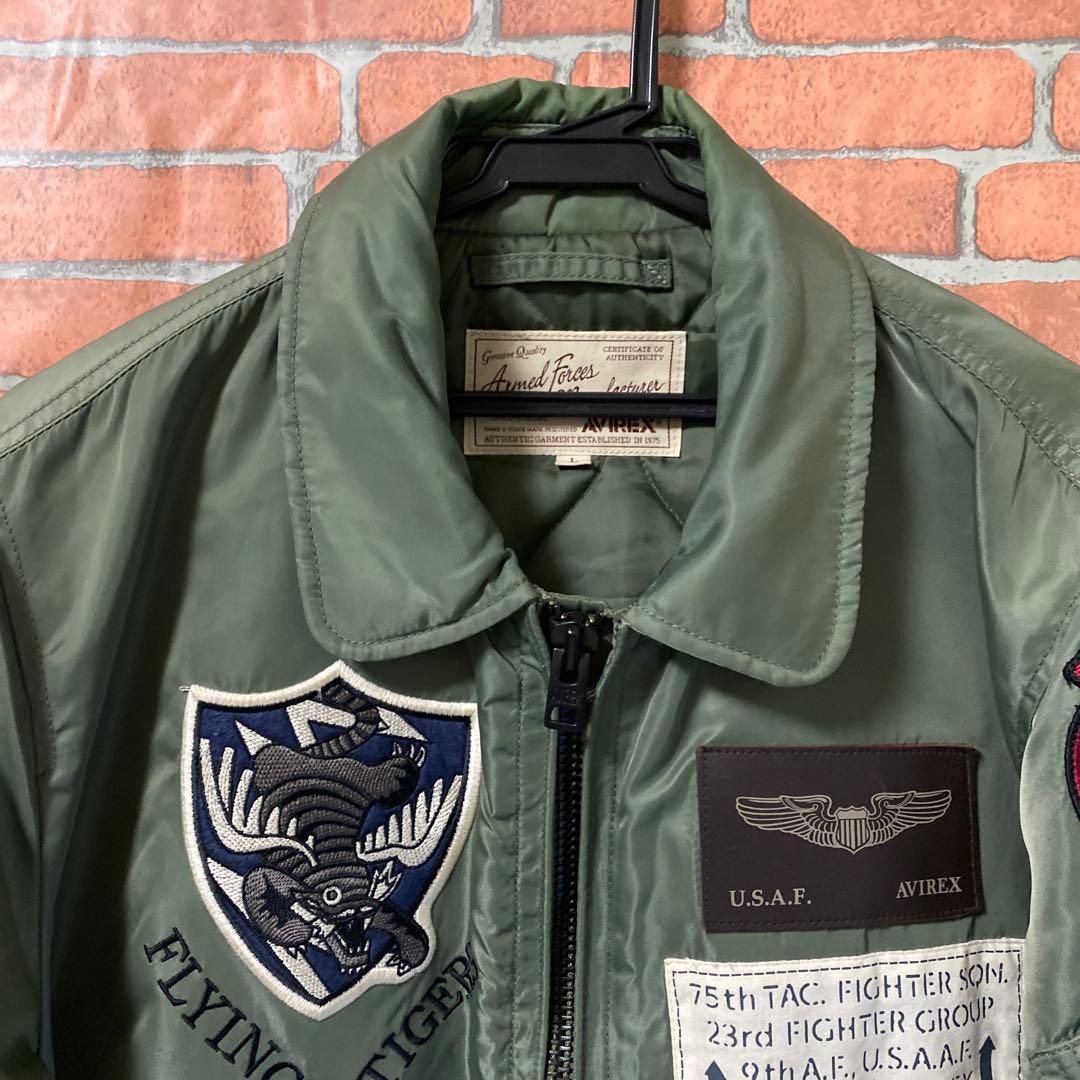 M*e様 AVIREX MA-1 フライングタイガー