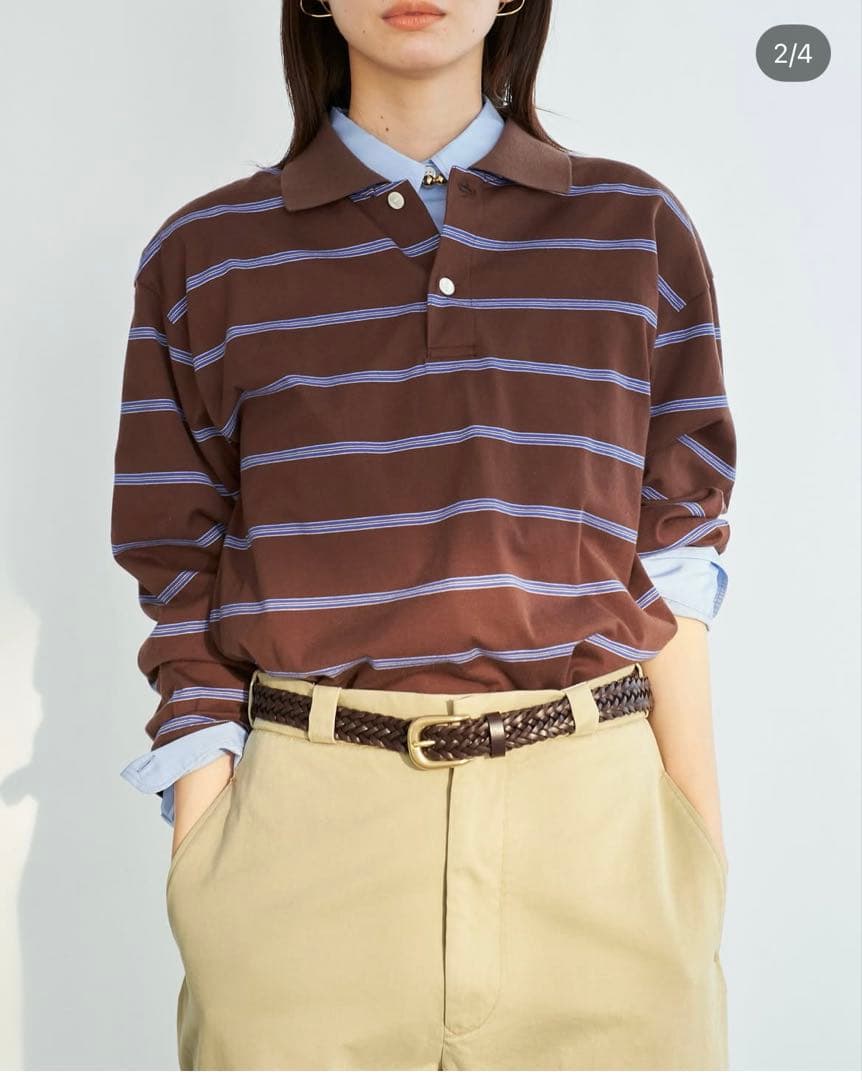 Tanc TOKYO 長袖ポロシャツ