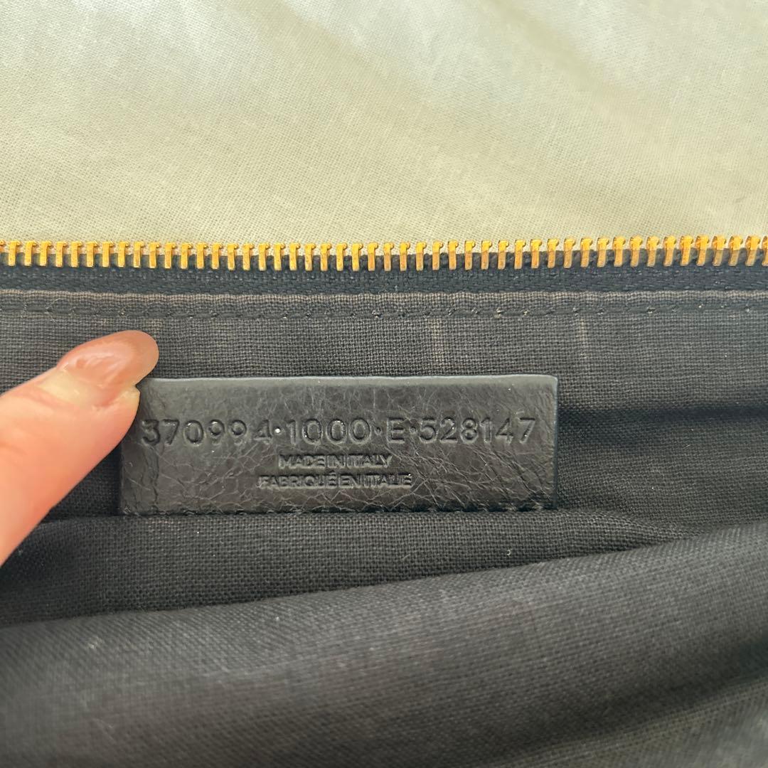 美品 BALENCIAGA バレンシアガ クラッチバッグ 370994