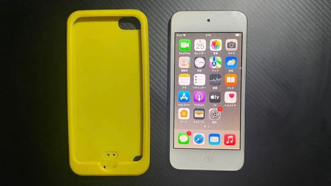 【最終モデル】iPod touch 第7世代 32GB 予備バッテリとケース付き