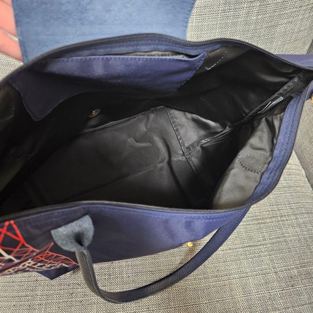 【美品】パリ限定 ロンシャン プリアージュ エッフェル塔 120周年