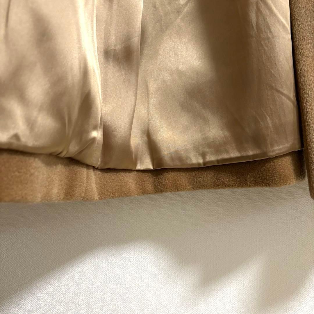 ⭐︎美品 マックスマーラ サイズ40 ベルテッドコート ロング丈 ヴァージンウール