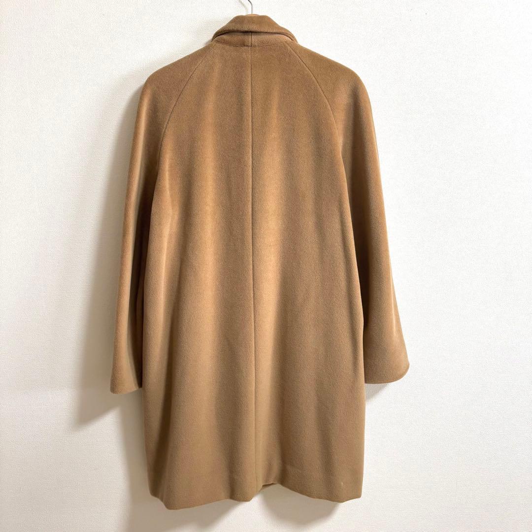 ⭐︎美品 マックスマーラ サイズ40 ベルテッドコート ロング丈 ヴァージンウール