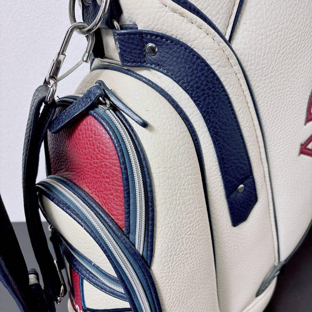 Admiral アドミラル キャディバッグ 9.0型 6分割 トリコロール