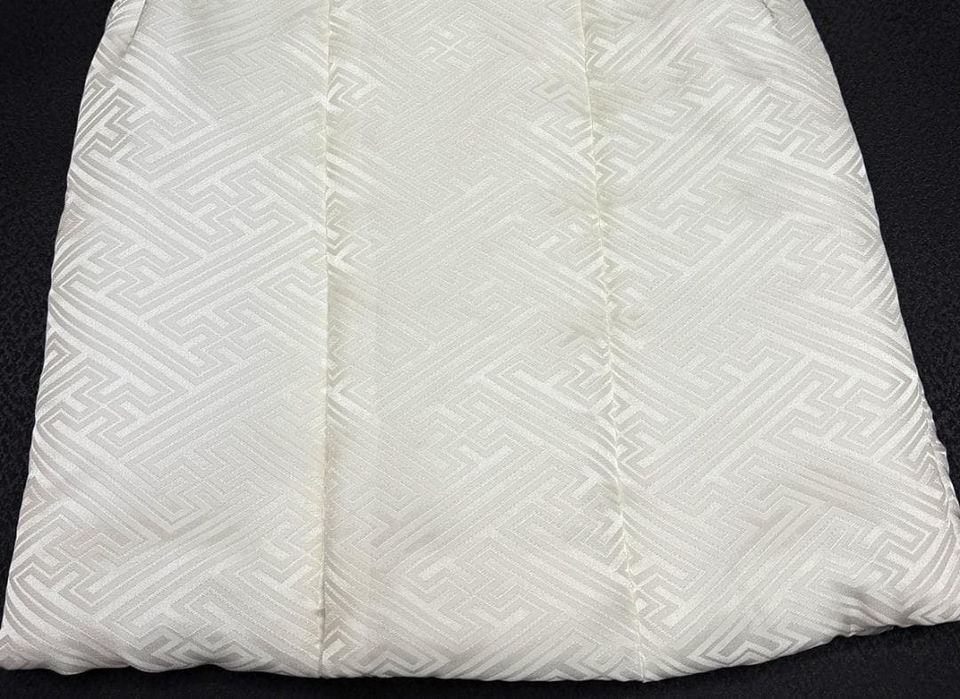 新品 七五三 男児 3歳 正絹 被布コート 正絹綸子