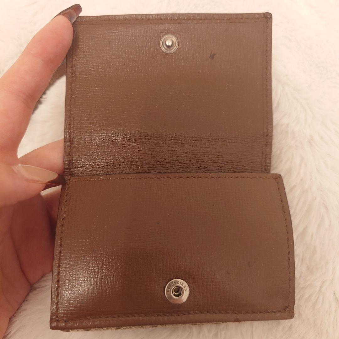 GUCCI グッチ BALENCIAGA バレンシアガ コラボ 三つ折り財布