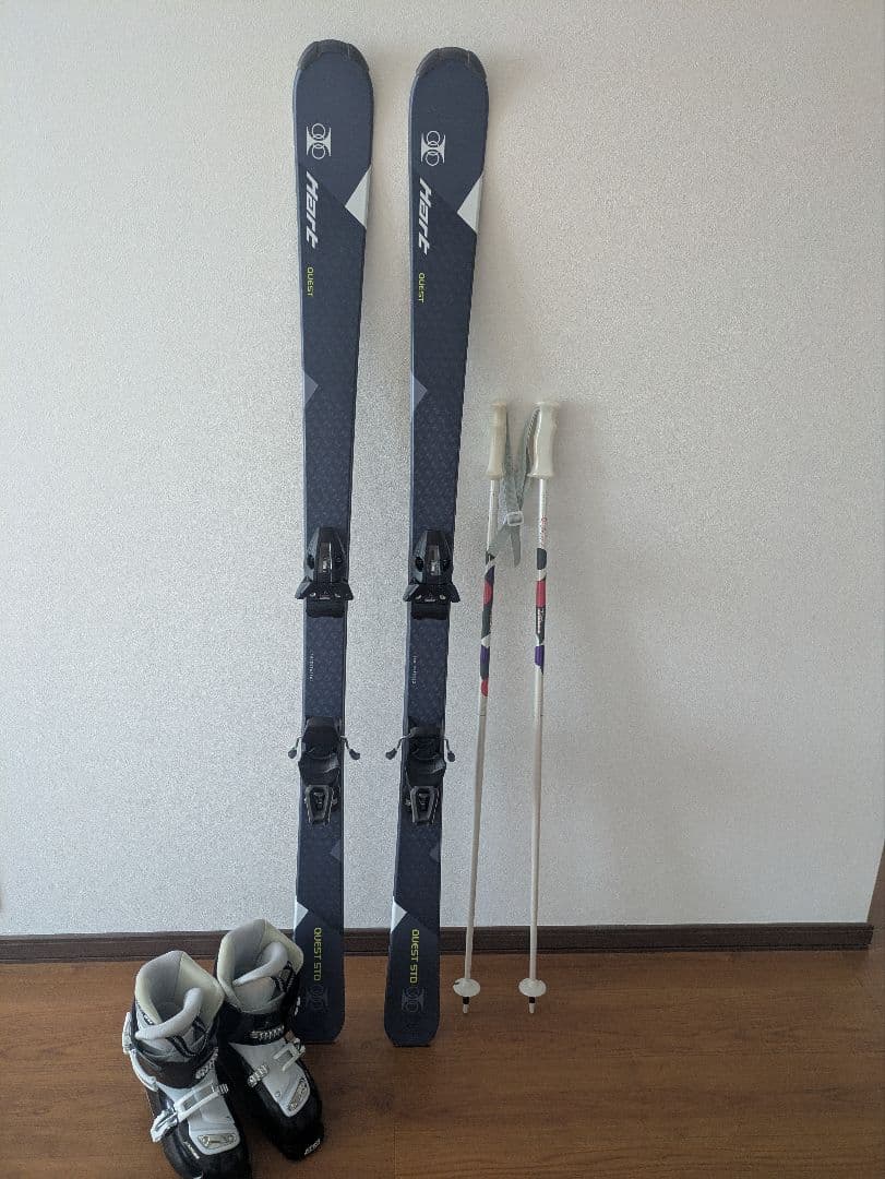 160センチ　スキーセット