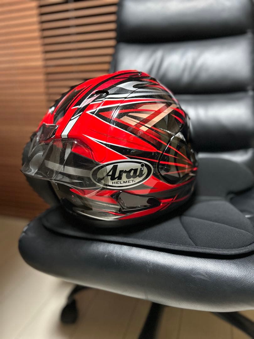 Arai フルフェイスヘルメット 赤黒 RX7