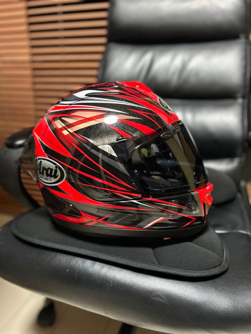 Arai フルフェイスヘルメット 赤黒 RX7