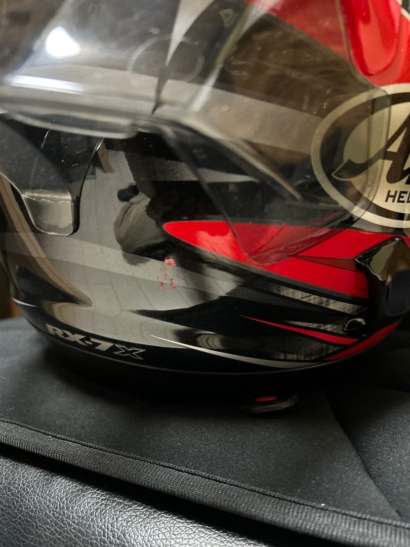 Arai フルフェイスヘルメット 赤黒 RX7
