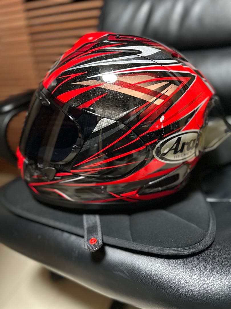 Arai フルフェイスヘルメット 赤黒 RX7
