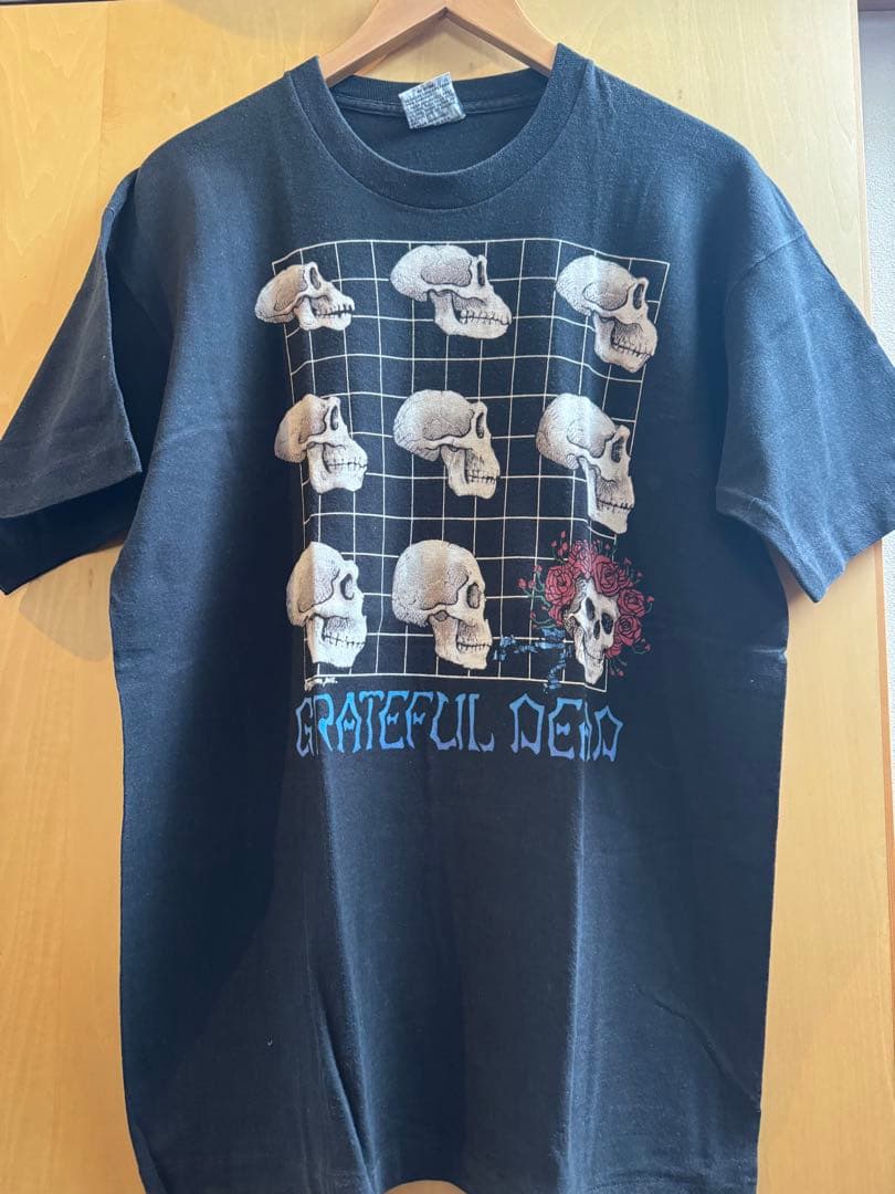 GRATEFUL DEAD スカル バンドT 　グレートフルデット