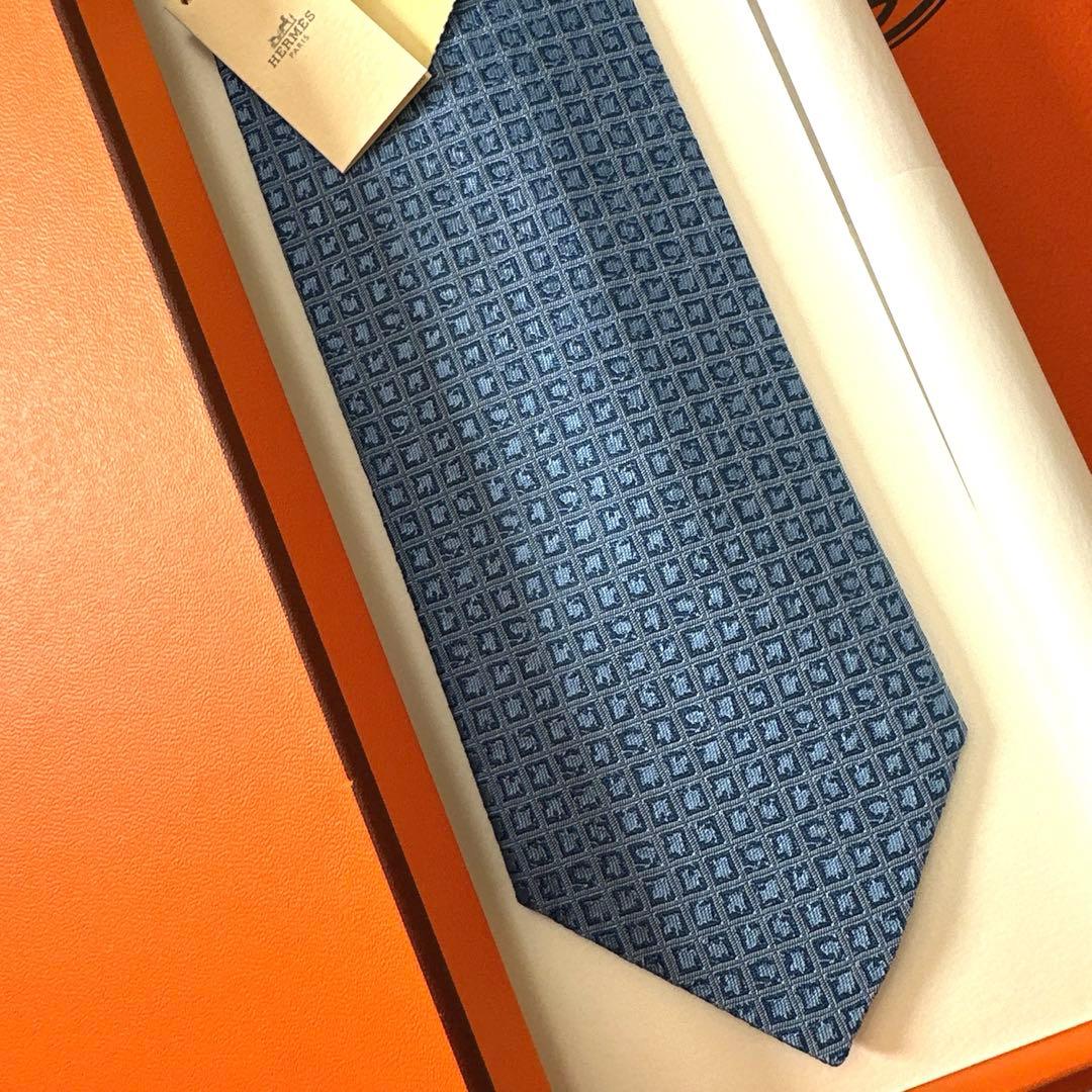 専用出品です。　　　エルメス ネクタイ《コンテンポラリー》新品 未使用