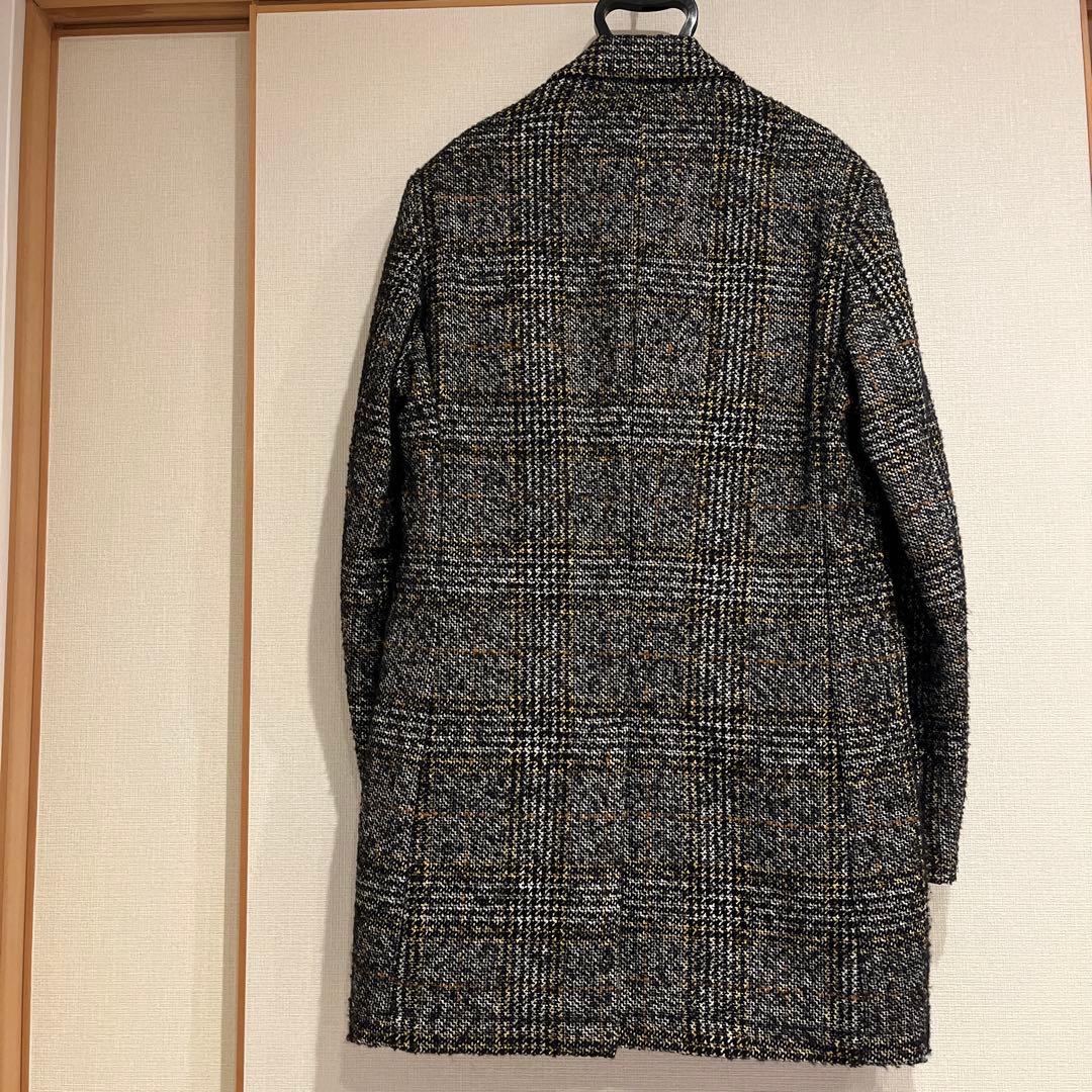 BOB チェスターコート チェック柄