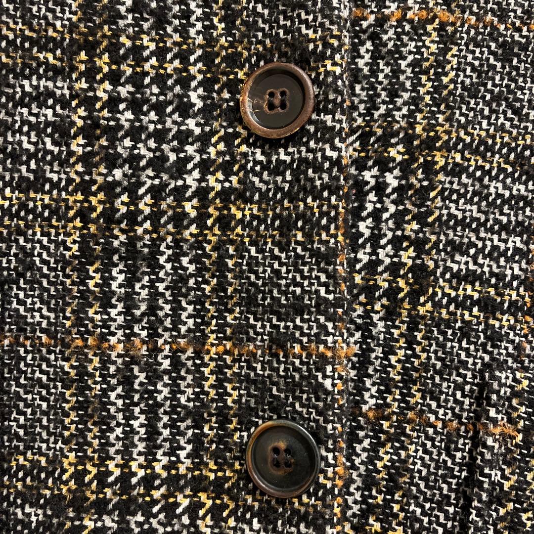 BOB チェスターコート チェック柄