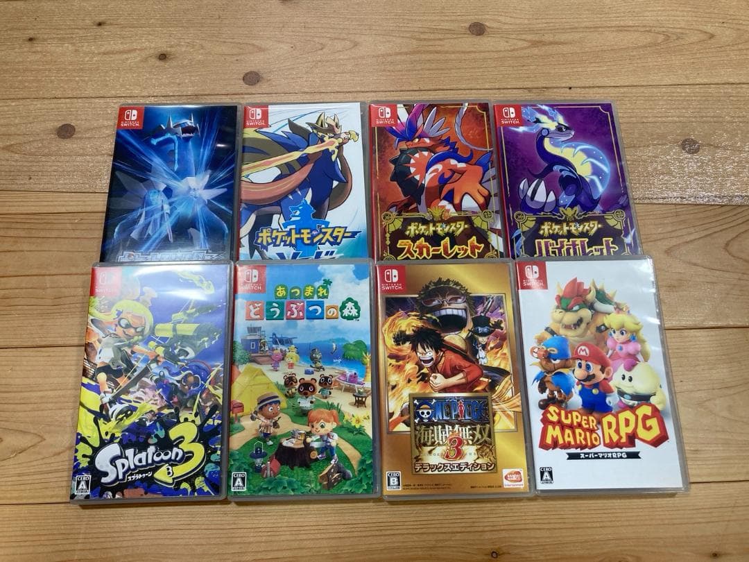 Nintendo Switch ゲームソフト 8本セット