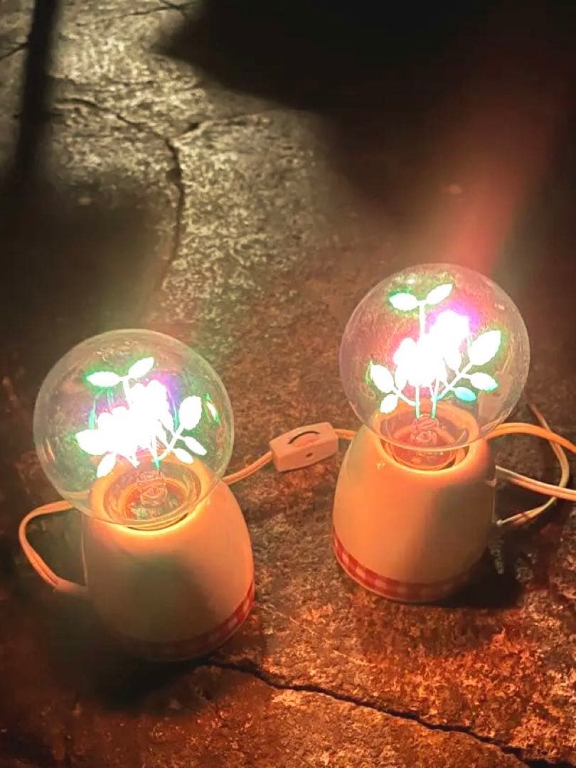 旭光電気工業　チャームランプ２つセット　アサヒランプ