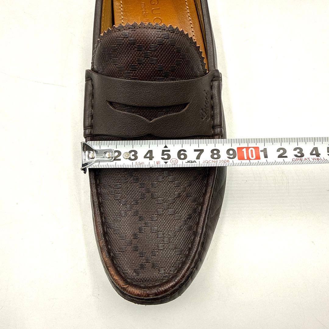 GUCCI グッチ ローファー メンズ ブラウン