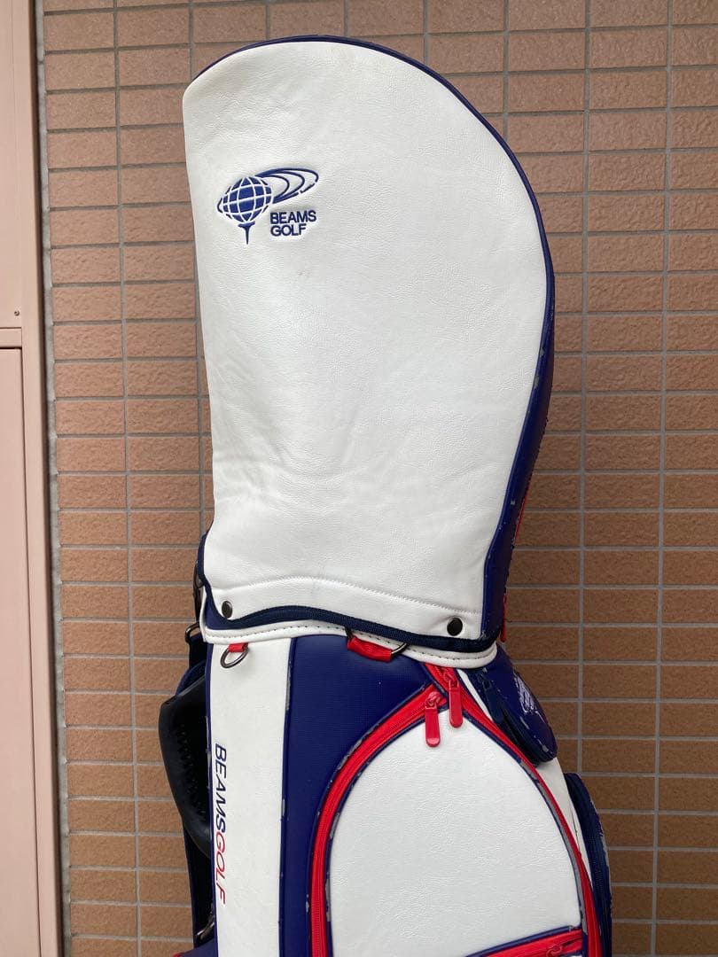 BEAMS GOLF × CROWN キャディバッグ