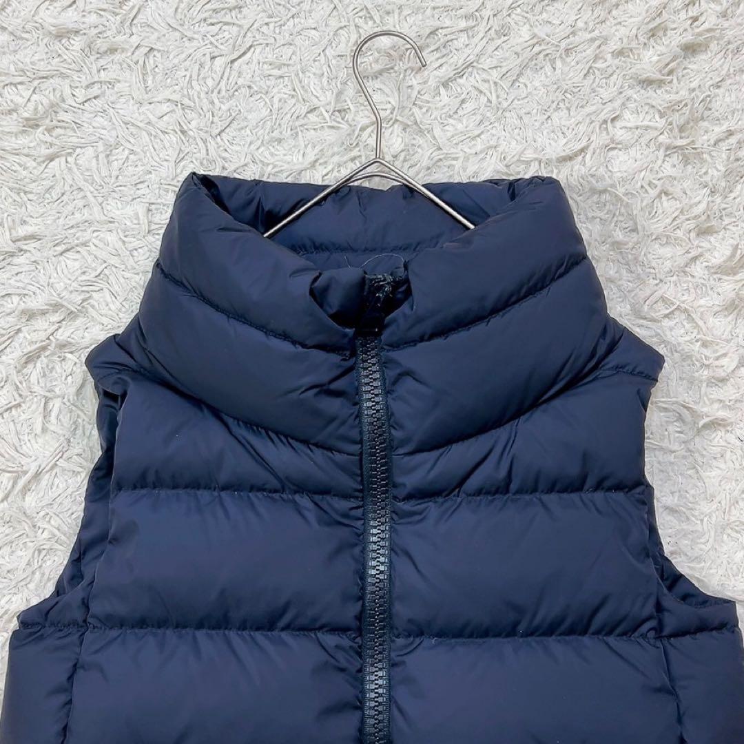 HERNO ヘルノ ポーラテック ダウンベスト 38 M相当 ネイビー 紺