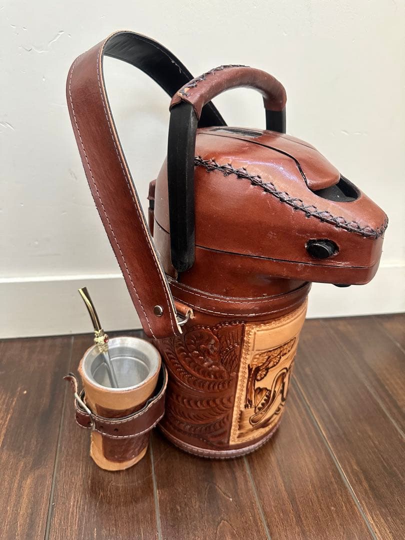 マテ茶ポット　コップ　ストロー