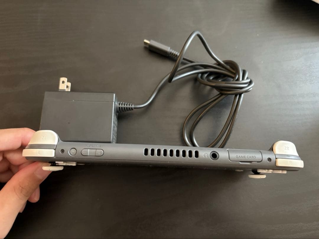 ぜ*菜様 Switchライト　グレー　充電器付き