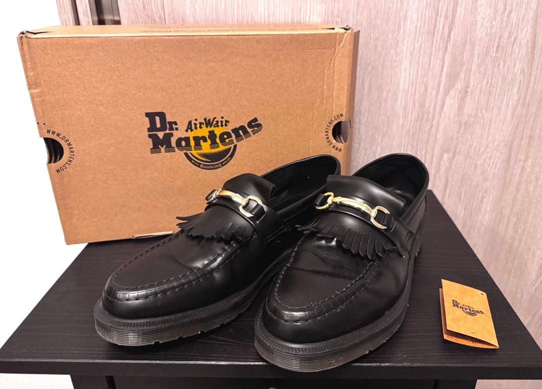 靴 Dr. Martens ADRIAN SNAFFLE BLACK UK9