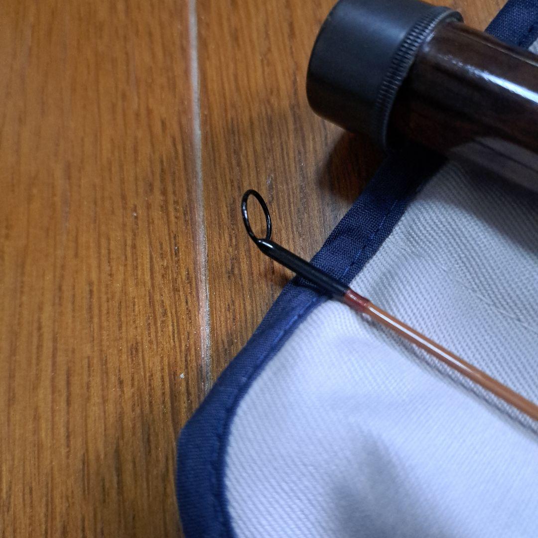 バンブーロッド　6,3#4　地元ビルダー製作 Asamaロッド　美品