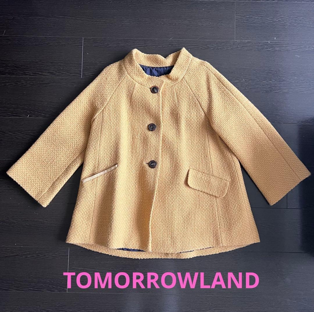 TOMORROWLAND コート　アウター　ノーカラージャケット　コート　38