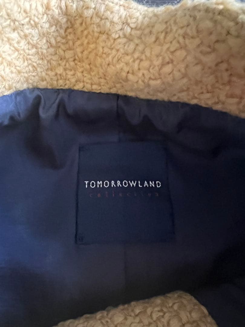 TOMORROWLAND コート　アウター　ノーカラージャケット　コート　38