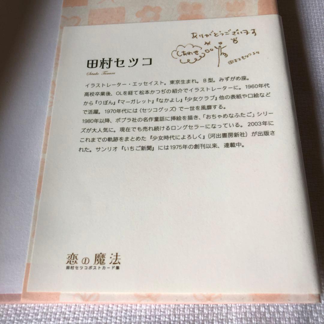 【稀少品】恋の魔法 田村セツコポストカード集