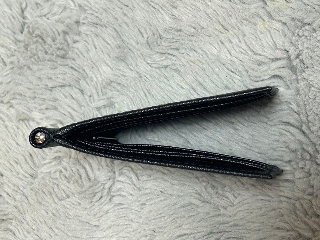 本日SALE✨新品未使用PRADA サフィアーノレザー マネークリップ ブラック