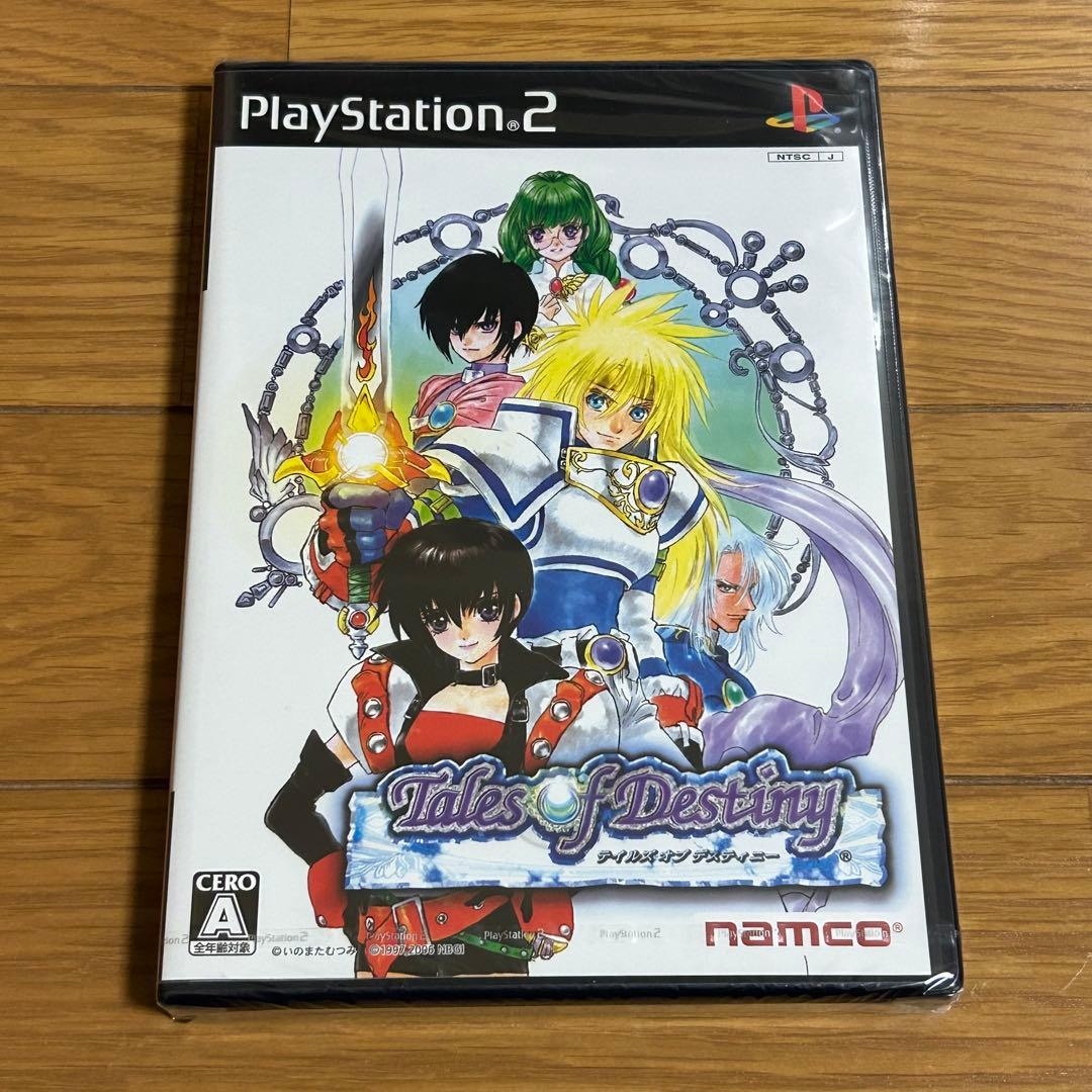新品未開封　PS2  テイルズ　オブ　デスティニー