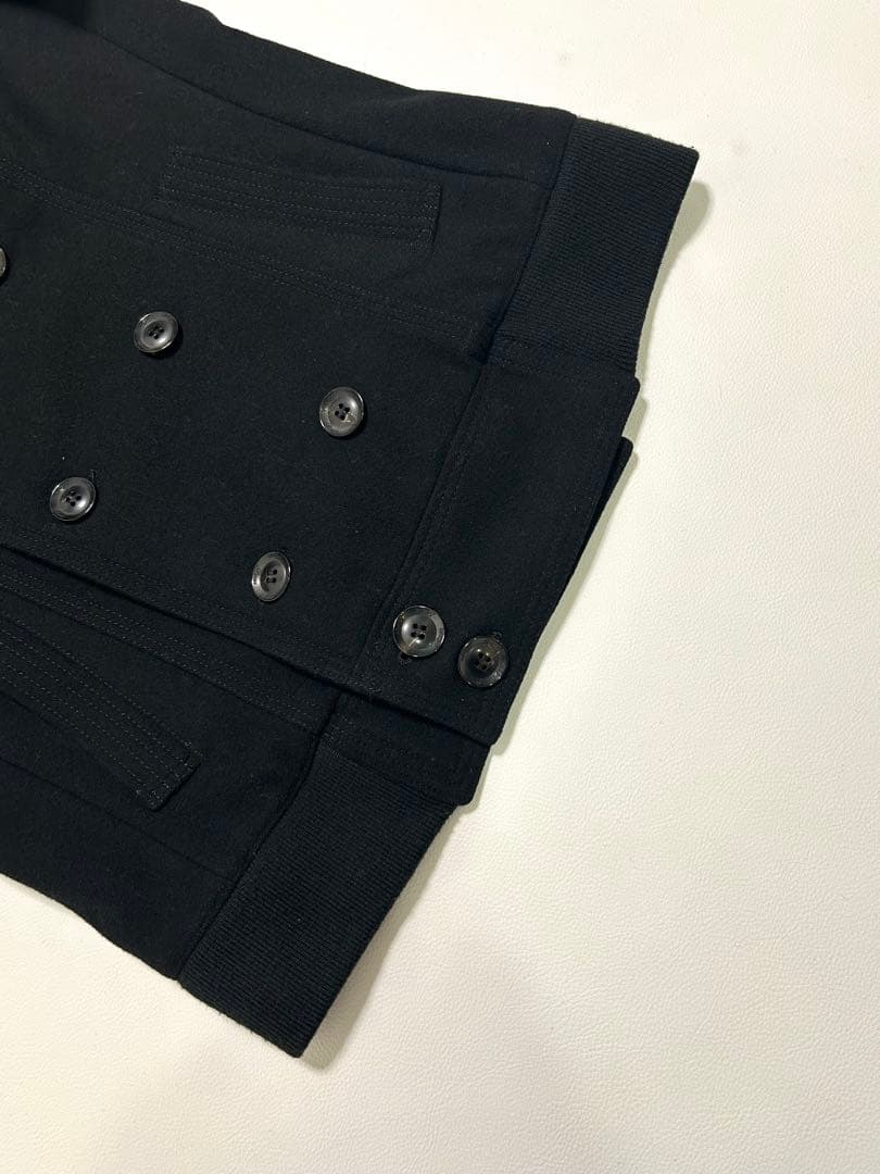 希少 Roen ロエン コレクションライン ライダースPコート レオパード裏地