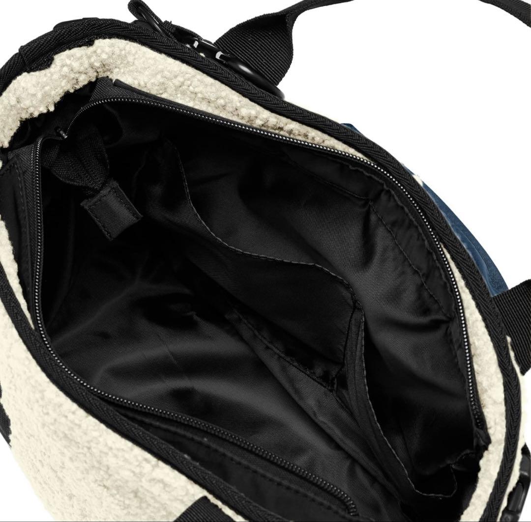 新品タグ付き！JACK BUNNYジャックバニー　ボアカートバッグ　ホワイト